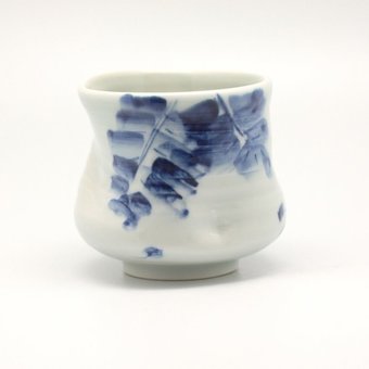 Чашка, живая керамика "Тихо на даче"