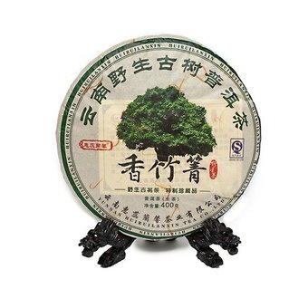 Пуэр Блин Шэн "Сян Чжу Цин", дикий чай, Хуэй Жуй Лан Син, 2013 г, 400 гр